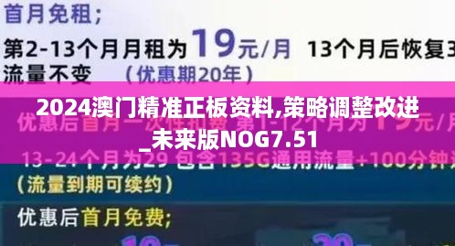 2024澳门精准正板资料,策略调整改进_未来版NOG7.51