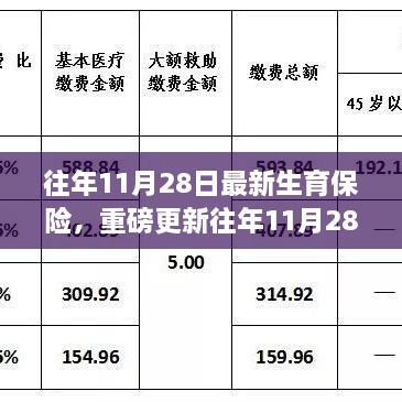 重磅解读，最新生育保险政策详解及更新资讯（往年11月28日版）