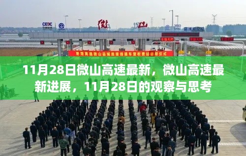 微山高速最新进展观察与思考，11月28日报告