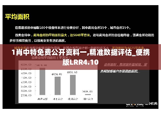 1肖中特免费公开资料一,精准数据评估_便携版LRR4.10