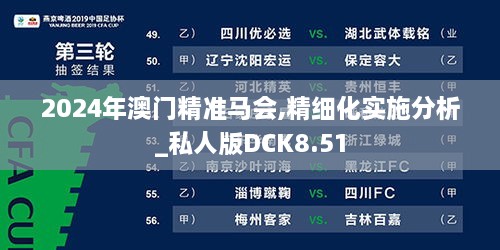 2024年澳门精准马会,精细化实施分析_私人版DCK8.51