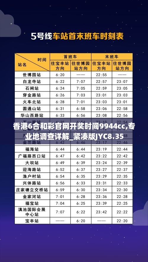 香港6合和彩官网开奖时间9944cc,专业地调查详解_紧凑版JYC8.35