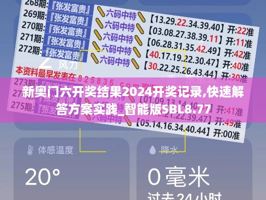 新奥门六开奖结果2024开奖记录,快速解答方案实践_智能版SBL8.77