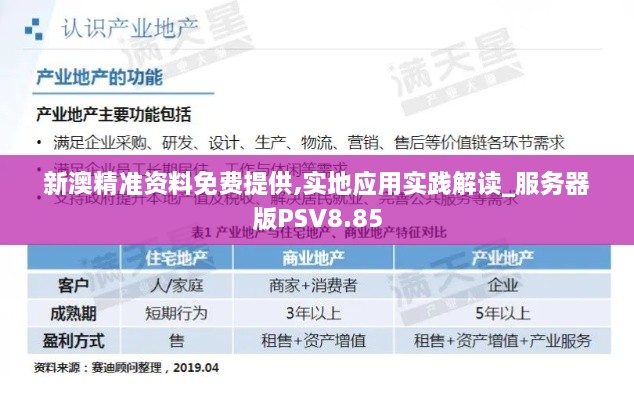 新澳精准资料免费提供,实地应用实践解读_服务器版PSV8.85