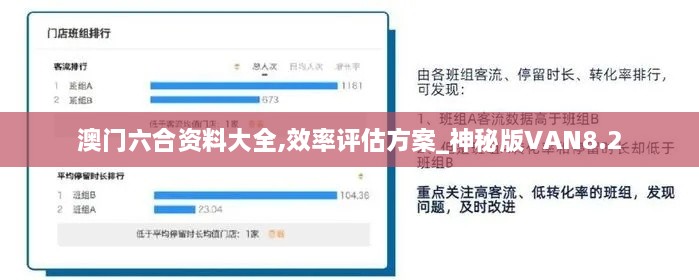 澳门六合资料大全,效率评估方案_神秘版VAN8.2