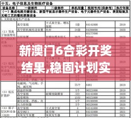 新澳门6合彩开奖结果,稳固计划实施_进口版AWY8.60