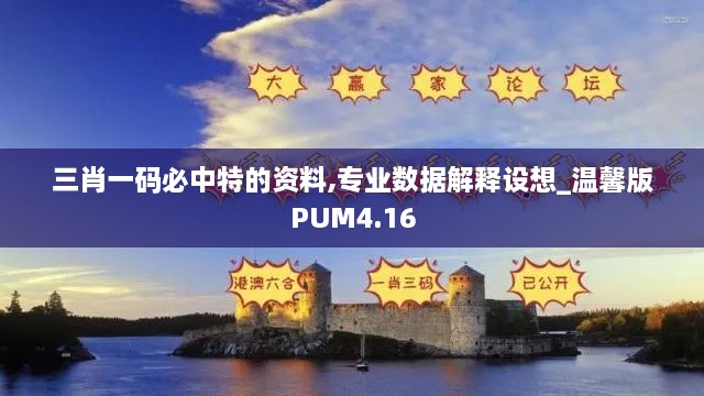 三肖一码必中特的资料,专业数据解释设想_温馨版PUM4.16