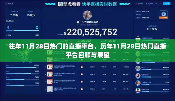 历年11月28日热门直播平台回顾与展望，趋势与展望