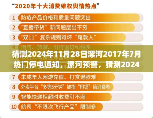 2024年11月28日漯河停电预警，昔日停电场景或将重现，回顾2017年7月停电通知，提前做好准备！