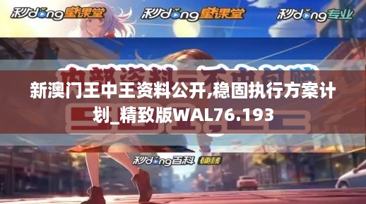 新澳门王中王资料公开,稳固执行方案计划_精致版WAL76.193