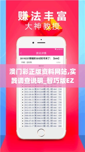 澳门彩正版资料网站,实践调查说明_智巧版EZC11.192