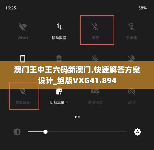澳门王中王六码新澳门,快速解答方案设计_绝版VXG41.894