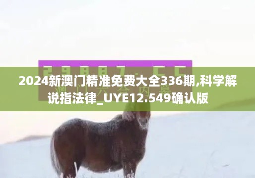 2024新澳门精准免费大全336期,科学解说指法律_UYE12.549确认版