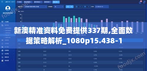 新澳精准资料免费提供337期,全面数据策略解析_1080p15.438-1