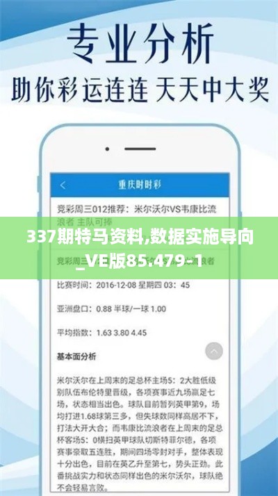 337期特马资料,数据实施导向_VE版85.479-1