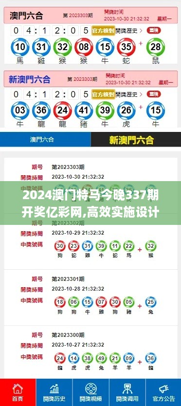 2024澳门特马今晚337期开奖亿彩网,高效实施设计策略_尊享款90.900-5