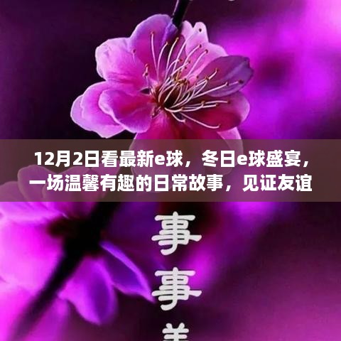 冬日E球盛宴，见证友谊与爱的力量