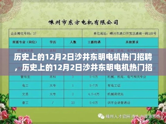 历史上的12月2日沙井东明电机招聘热潮，求职者全方位指南