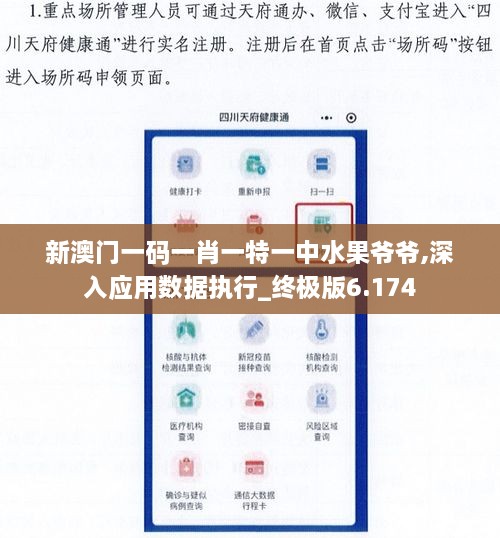 新澳门一码一肖一特一中水果爷爷,深入应用数据执行_终极版6.174