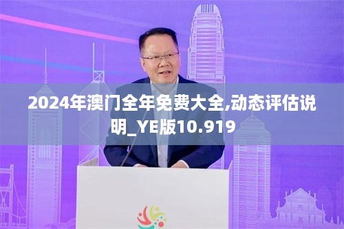 2024年澳门全年免费大全,动态评估说明_YE版10.919