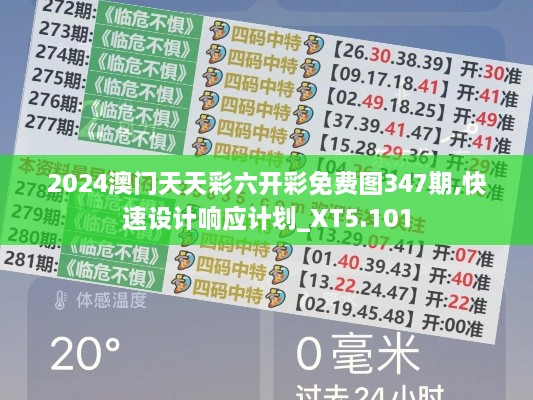 2024澳门天天彩六开彩免费图347期,快速设计响应计划_XT5.101