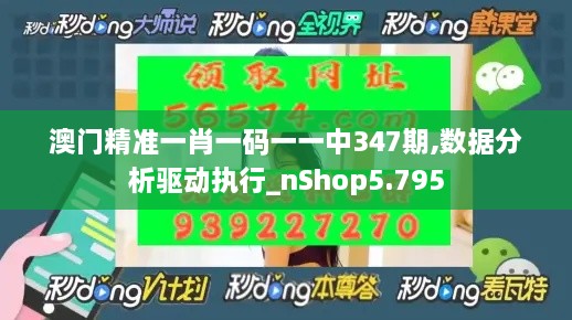 澳门精准一肖一码一一中347期,数据分析驱动执行_nShop5.795