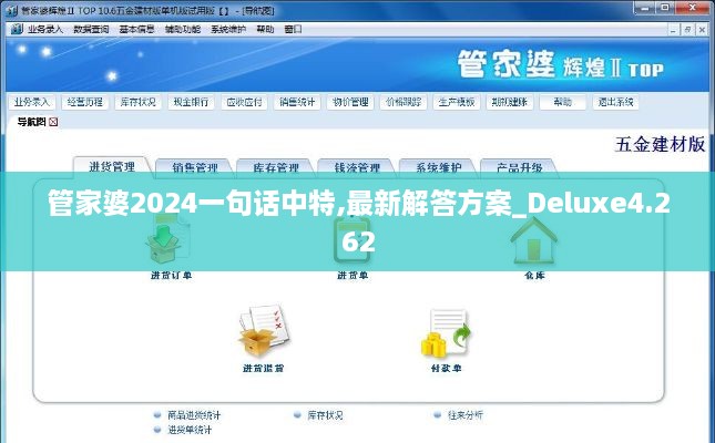 管家婆2024一句话中特,最新解答方案_Deluxe4.262