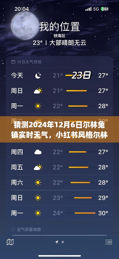 揭秘尔林兔镇未来展望，小红书风格下的天气之谜与未来展望（猜测尔林兔镇2024年12月6日实时天气）