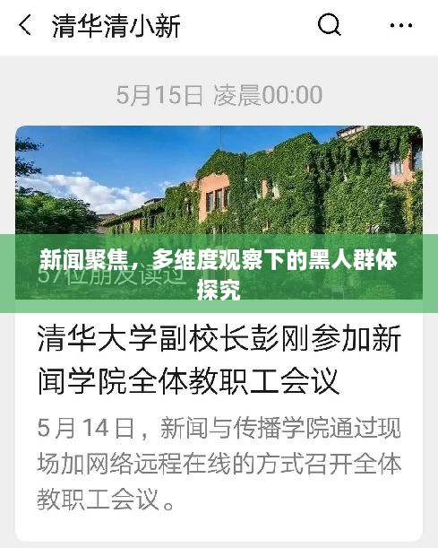新闻聚焦，多维度观察下的黑人群体探究