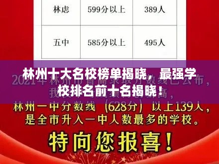 林州十大名校榜单揭晓，最强学校排名前十名揭晓！